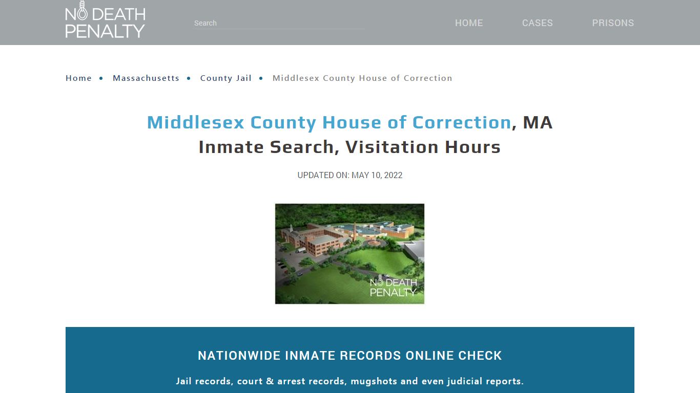 Middlesex County House of Correction, MA Inmate Search ...